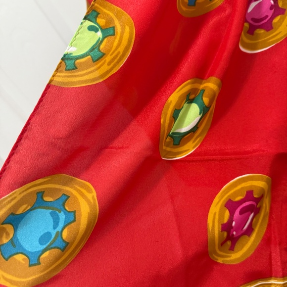 Runway Chiffon Vintage Scarf – 10” x 51” - Picture 4 of 6